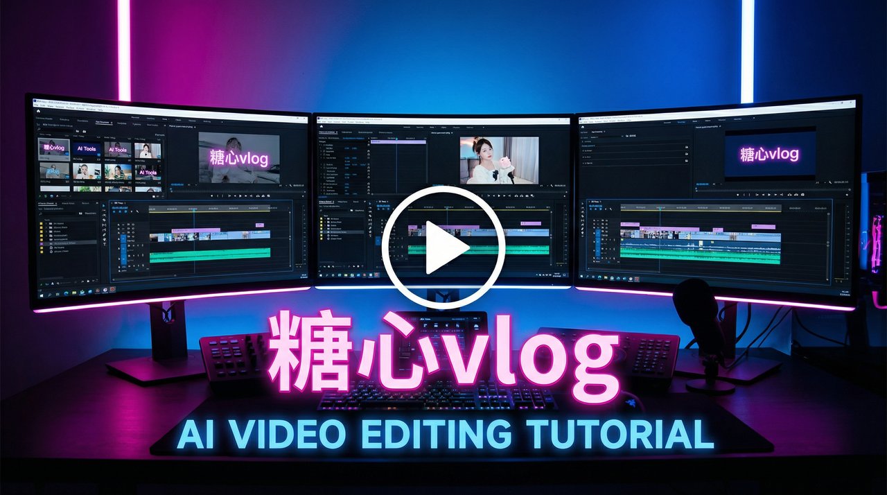 黄色仓库 AI视频剪辑教程